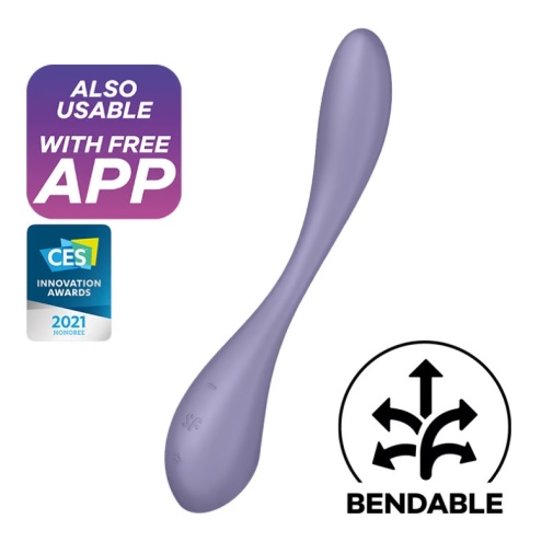 Satisfyer - Flex 5 Plus G-Spot Vibrator - Lilac photo