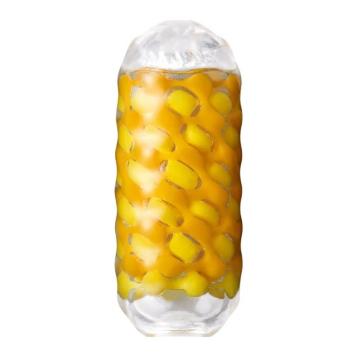 Tenga - Arte 織紋飛機杯 厚磅黃 照片