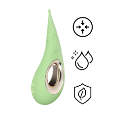 Lelo - DOT Cruise 陰蒂點潮筆震動器 - 粉綠色 照片