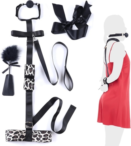 Yeahwow - Armbinder Restraint Set - Black photo