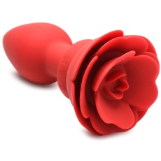 Booty Sparks - 28X Rose Vibro Anal Plug L - Red photo