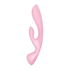 Satisfyer - Triple Oh Rabbit Vibrator - Pink photo