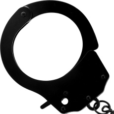Darkness - Metal Pleasure Handcuffs - Black photo