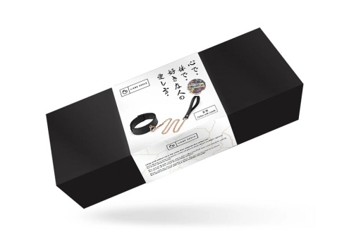 Liebe Seele - Organosilicon Collar w Leash - Black photo