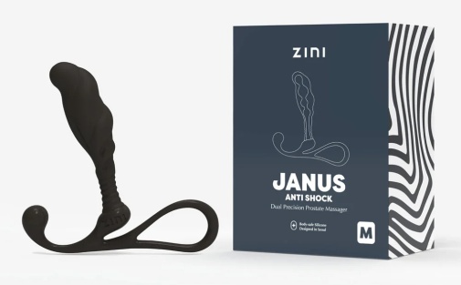 Zini - Janus Anti Shock Prostate Massager M - Black photo