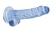 RealRock - 7" Realistic Dildo w Balls - Blue photo-4