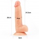 Lovetoy - 8" The Ultra Soft Dude - Flesh photo-12