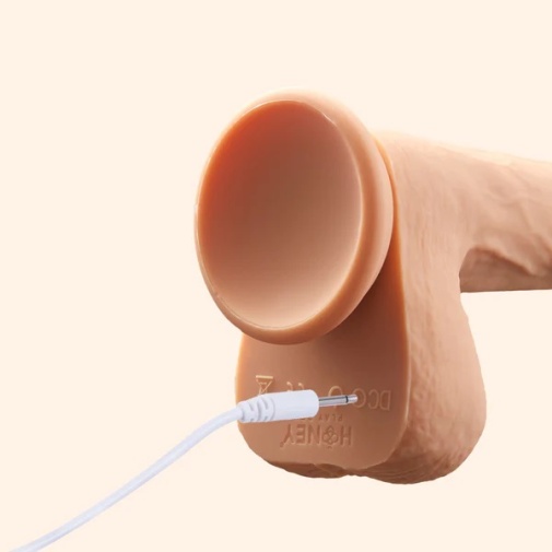 Honey Play Box - Luis App 智能遙控 抽插式電動假陽具 - 肉色 照片