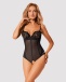 Obsessive - Serena Love Crotchless Teddy - Black - XL/XXL photo-5