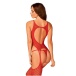 Obsessive - Bodystocking N122 - Red - XL/XXL photo-2