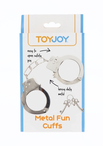 ToyJoy - Classics Metal Handcuffs - Silver photo
