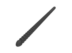 Hidden Desire - Ribbed Penis Dilator Set - Black photo