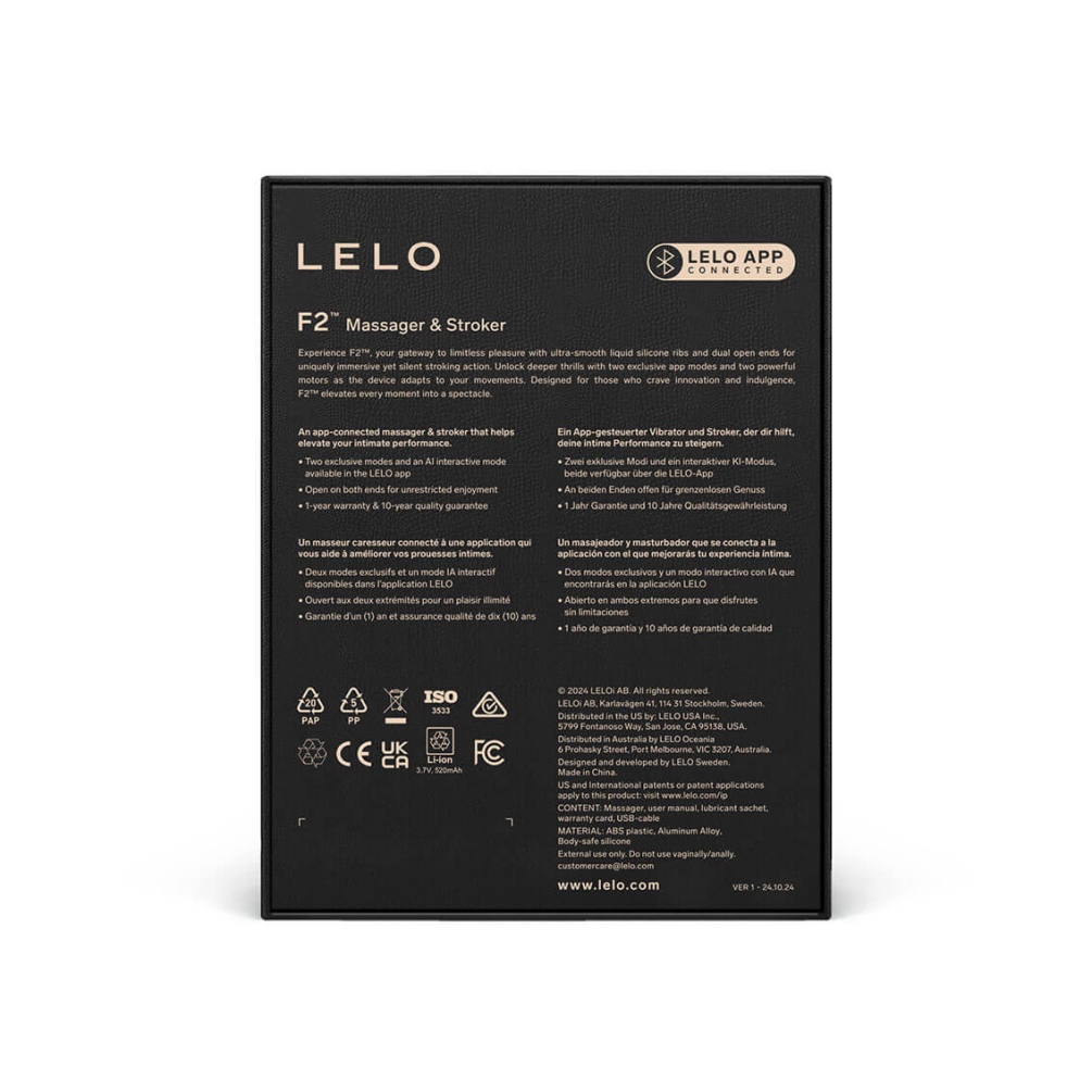 Introduction
The LELO F2S™ AI Stamina Trainer Stroker c... Lelo - F2S AI Stamina Trainer Stroker - Red photo-10