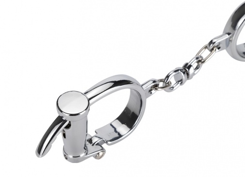 MT - Old Style Darby Handcuffs - Silver photo
