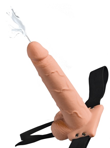 Fetish Fantasy - 7.5" 寸穿戴式空心仿射精假陽具 照片