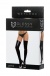 Glossy - Lotis Wetlook Stockings - Black - S photo-4