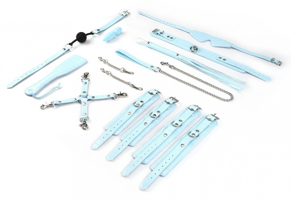 A Fancy Kit Contains All a SM Beginners Needs.
The Bright Co... Liebe Seele - Macaron 9pcs Bondage Kit - Mint photo-12