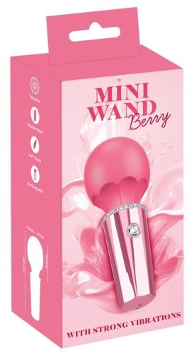 You2Toys - Mini Wand Massager - Berry photo