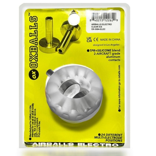 Oxballs - Airballs Electro Ballstretcher - Clear Ice photo