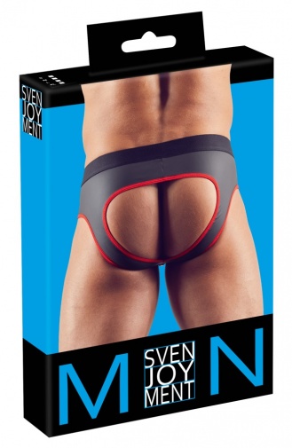 Svenjoyment - 男士护裆 - 黑/红色 - 细码 照片