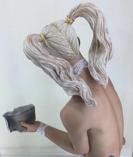 Nude Erotic Female Torso Comedy and Tragedy photo