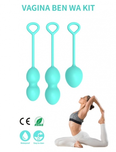 Akposh - Luxury Kegel Ball - Light Green photo