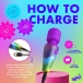 Bang! - Rainbow Mini Wand Vibrator photo-7