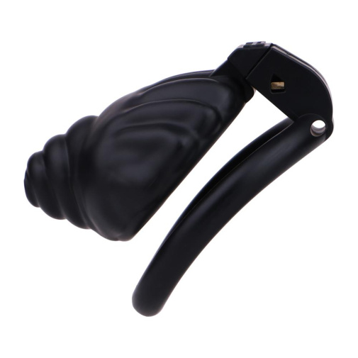 FAAK - Shell Resin Chastity Cage - Black photo