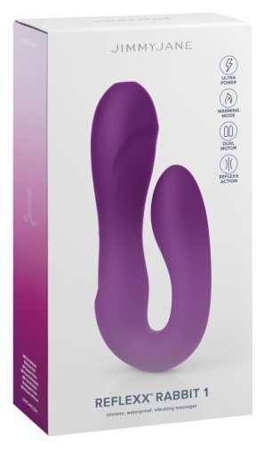 JimmyJane - Reflexx Rabbit Vibrator - Purple photo