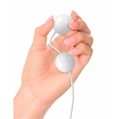 Orion - iSex Vibro Vaginal Balls w USB-charger - White 照片