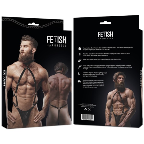 Fetish Submissive - Jock Strap 男性運動背帶束帶 - 黑色 照片
