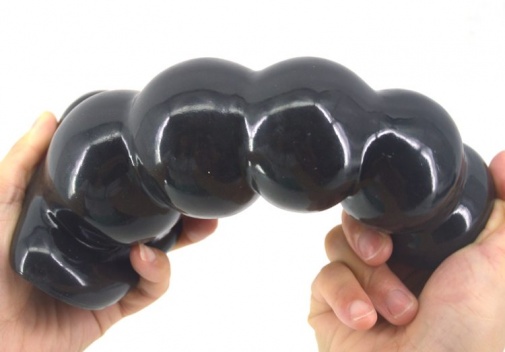 FAAK - Beads Anal Plug - Black photo