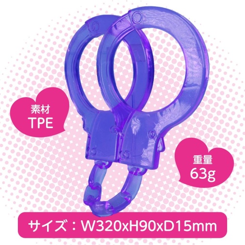 Prime - 柔软手铐 - 紫色 照片