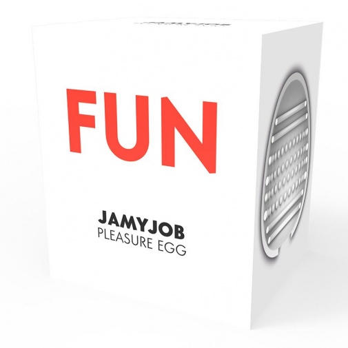 Jamyjob - 極白自慰蛋 - 紅色 照片