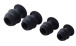 MT - External Hollow Anal Plug L - Black photo-8
