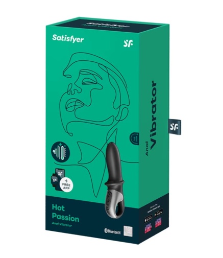 Satisfyer - 熱情發熱震動器 - 黑色 照片