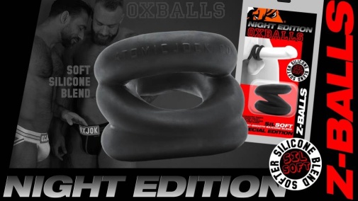 Oxballs - Z-Balls Ballstretcher - Night Black photo