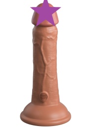 King Cock - 6" Elite Cock - Caramel photo