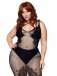 Leg Avenue - Sweet Sensation Dress - Black - Plus Size photo-3