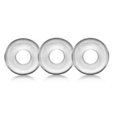 Oxballs - Ringer Cockring 3's Pack - Clear photo
