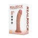RealRock - 8" Rotating Vibro Curve Dildo - Caramel photo-7