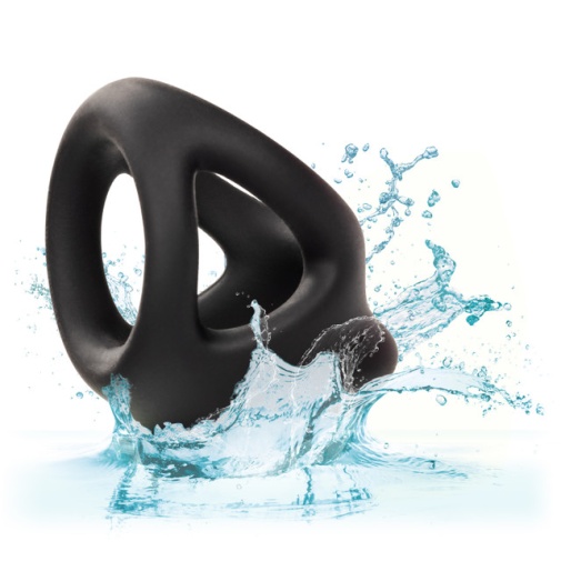 CEN - Alpha Dual Cage Ring - Black photo