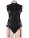 Ohyeah - Open Bust Restraint Teddy - Black - XL photo-6