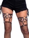 Leg Avenue - Spider O-Ring Garter - Black photo