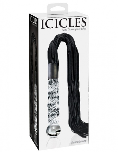 Icicles - 玻璃彷皮鞭38號 - 黑色 照片