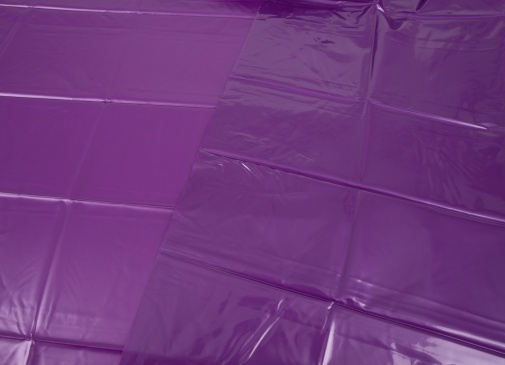 FC - Vinyl Bed Sheet - Purple photo