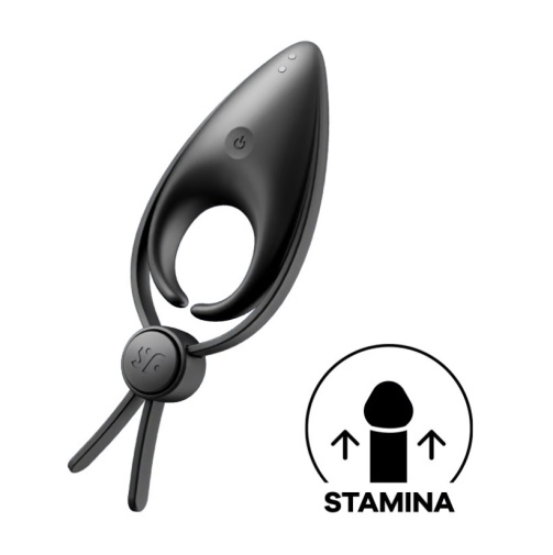 Satisfyer - Sniper Vibro Ring - Black photo