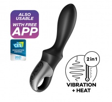Satisfyer - Heat Climax 熱感後庭震動棒 - 黑色 照片