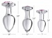 Booty Sparks - Gem Glass Anal Plug L-size - Pink photo-4