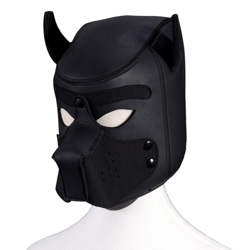 MT - Face Dog Mask - Black photo